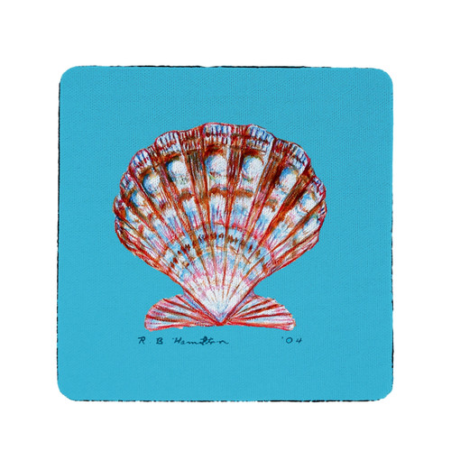 Scallop Coasters - Set of 4